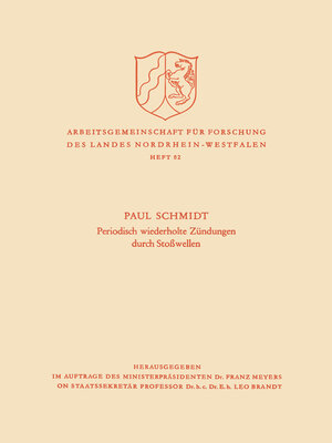 cover image of Periodisch Wiederholte Zündungen durch Stoßwellen